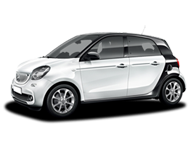 Vehicle details for Brand New Smart Forfour Hatchback